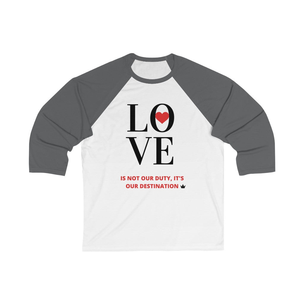 Love Unisex 3/4 Sleeve T- Shirt